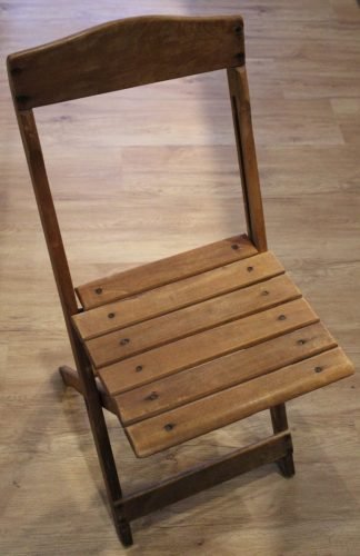 Klappstuhl-Holz